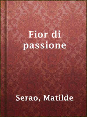 cover image of Fior di passione